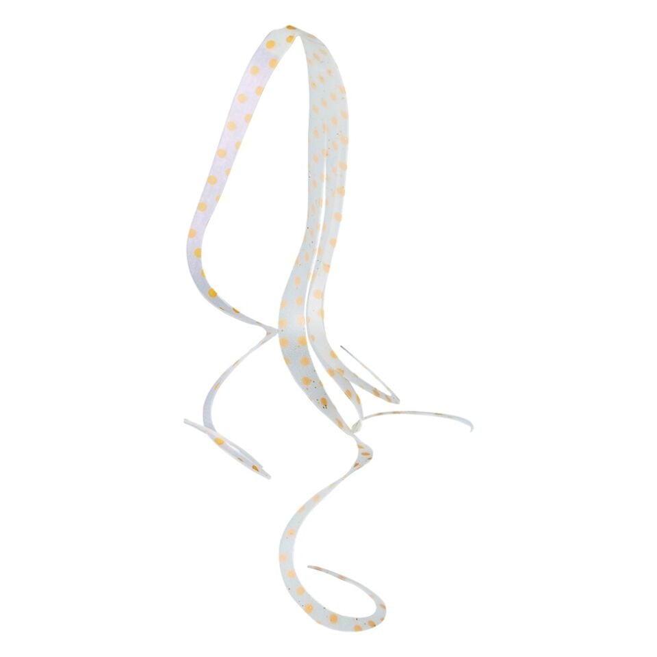 Gamakatsu Sakuragen Silicone Necktie Cascade Curly - 47 Glow Chroma Orange Spot