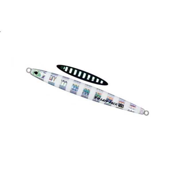 Owner Cultiva Gekito Laid Back 85 gr Jig - 18 - Zebra Glow
