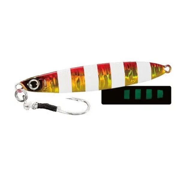 Shimano Coltsniper JM-003M 28 gr Metal Jig - 59T Akakin Z Glow