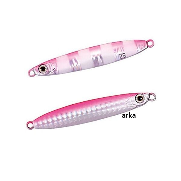 Shimano Coltsniper JM-002M 21 gr Metal Jig - 45T Combi Zebra Pink