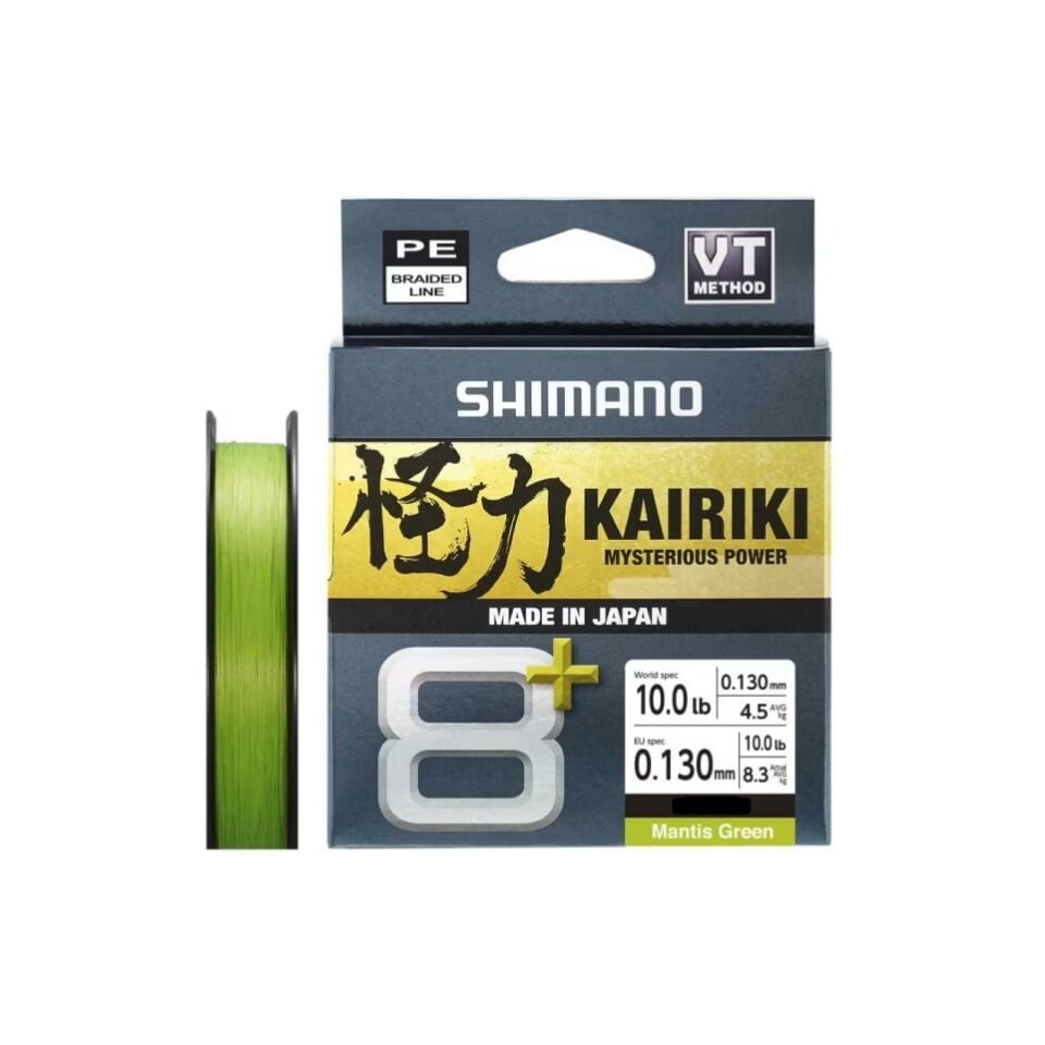 Shimano Kairiki 8+ 300 m Mantis Green İp Misina - 0.130 mm