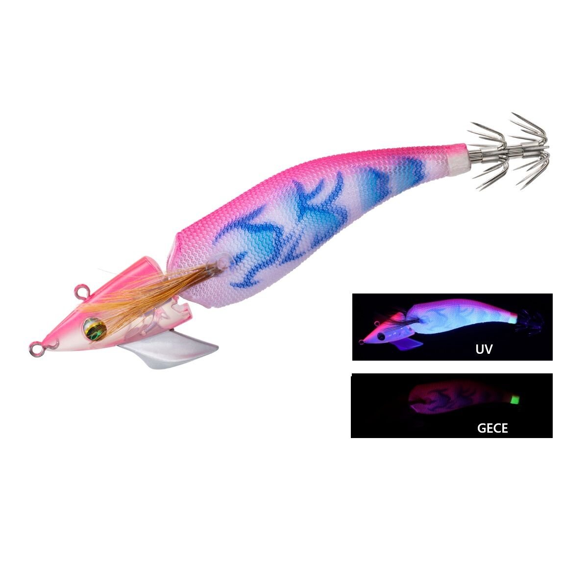 Daiwa Emeraldas Amorous Joint 3.5 Kalamar Zokası - Pink Luminous Hustle Night