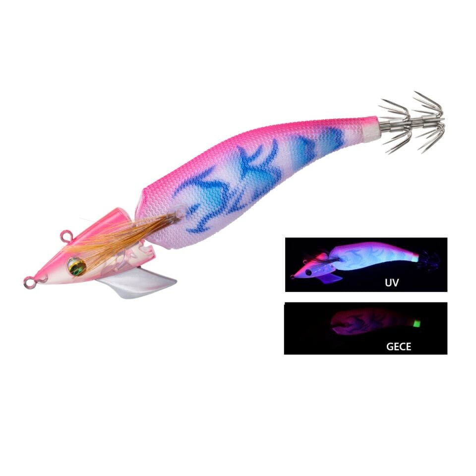 Daiwa Emeraldas Amorous Joint 3.5 Kalamar Zokası - Pink Luminous Hustle Night