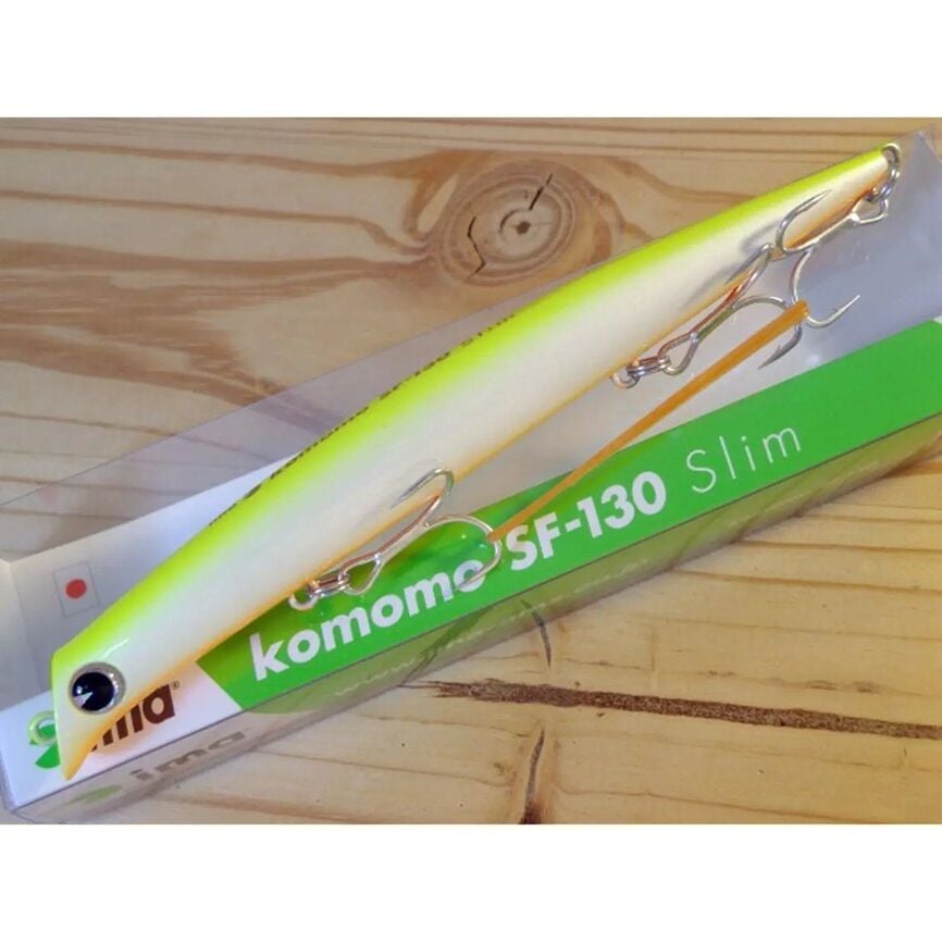 Ima Komomo SF-130 Slim Maket Balık - KS003 Chart Back Pearl