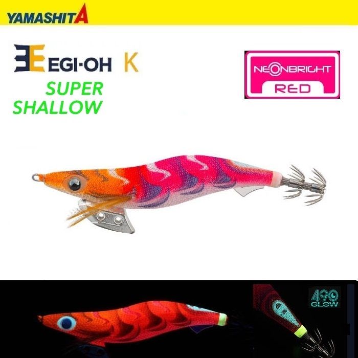 Yamashita Egi OH K Neon Bright Super Shallow 3.5-073 Kalamar Zokası