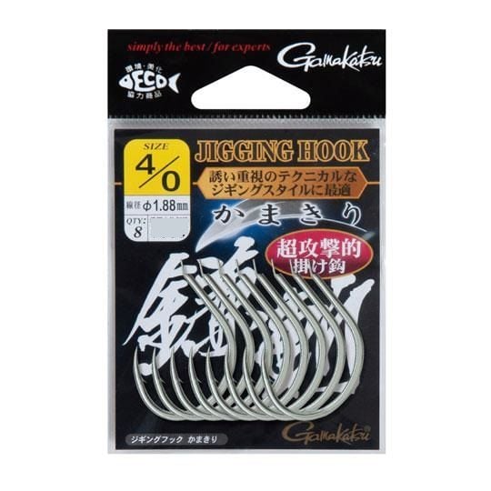 Gamakatsu Jigging Hook Kamakiri 68672  4/0 İğne