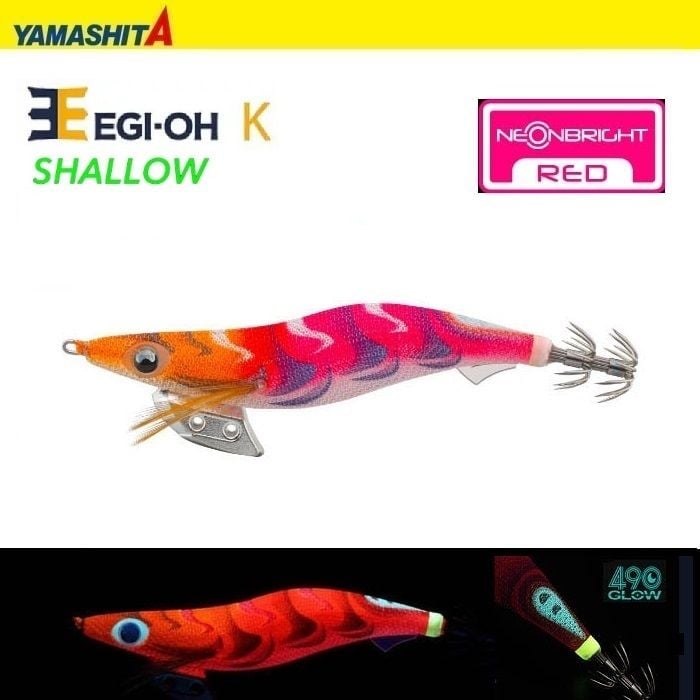 Yamashita Egi OH K Neon Bright Shallow 3.5-073 Kalamar Zokası