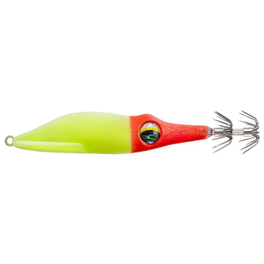 Daiwa Emeraldas Squid Metal Dropper Type SQ  F RV 1.8 Kalamar Zokası - Red And Yellow