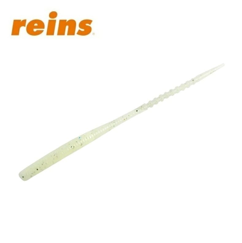 Reins Chibi Caros Aji Worm Silikon Yem - 103 - Glow White Silver
