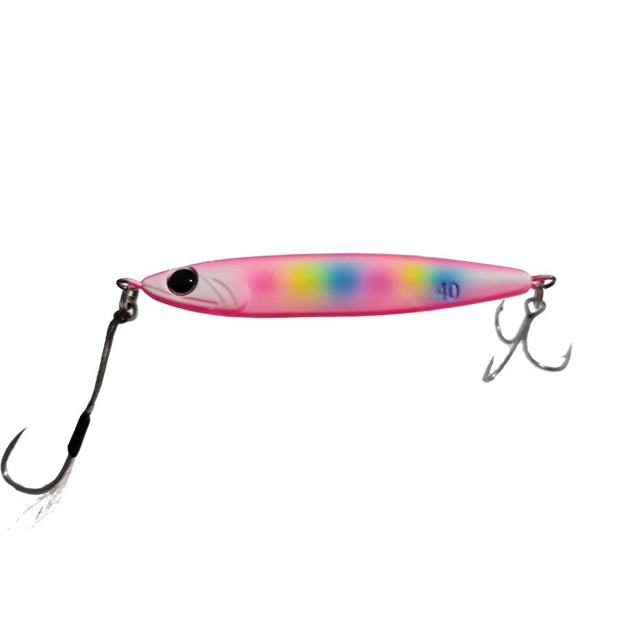 Zeake R Sardine 40 gr Jig - RS40907 - FSZ Rainbow Glow Pink Frame(Special Color)