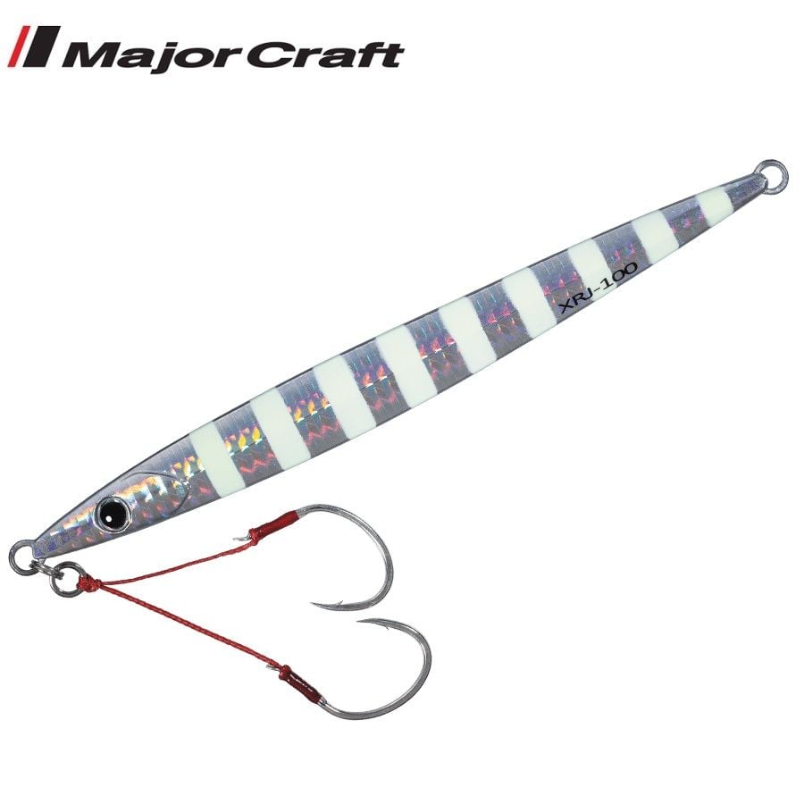 Major Craft Crossride Jig Heavy Metal 80 gr 007 Zebra Glow