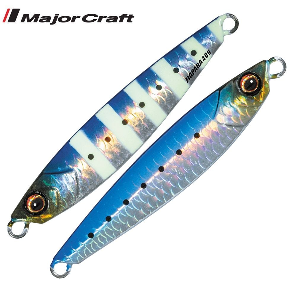 Major Craft Jigpara Short 60 gr Jig - 2Ton Iwashi Zebra