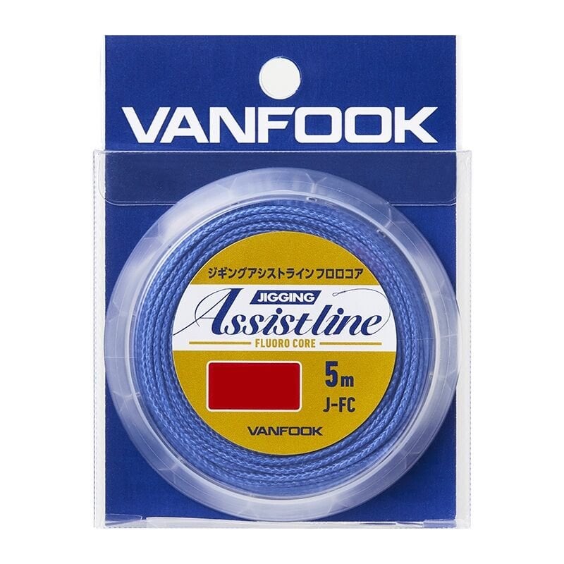 Vanfook J-FC Jigging Assistline Fluoro Core Asist İpi - 80lb 5m